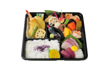 ボリューム満点のお弁当